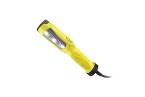Factory Yellow AC Work Light 500lm with Receptacle and Hook Extension Cord 360 Beam Angle
