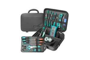 Pro'skit PK-710KH Electrician Tool Kit 33 Pcs for Home Installation Maintenance Hardware Hand Tool Set with Portable Bag