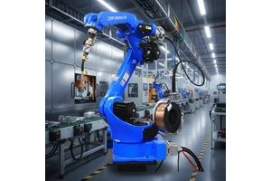 Professional 6-Axis Industrial Automatic MIG Welding Robot Arm with Engine for Metal