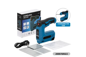 Home Portable Battery Powered Cordless Framing Nail Gun Electric Nail Gun for Wood Concrete
