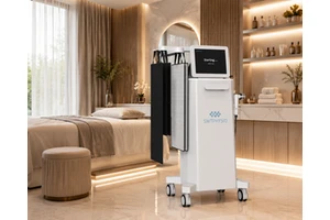 Salon Body Contouring Machine with CET RET 448K RF Shockwave Function and 1086 LED Light Therapy Lamps
