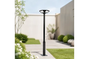 High Quality Energy Saving IP65 Motion Sensor Outdoor Solar Garden LED Light Li-Ion Battery Die-casting Aluminum for Road