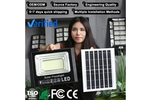 1000w Solar Flood Lights Outdoor Waterproof Led Remote Control Energy Saving 100w 200w 300w 500w Lampe Solaire Solar Flood Light