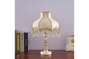 Classic European Style Hotel Bedroom Table Lamp Decorative Light