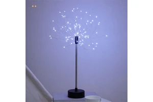Valentine's Day Firework LED RGB Hanging Starburst Christmas Lamp 8 Modes Fairy Twinkle String Night Light Led Table Lamp
