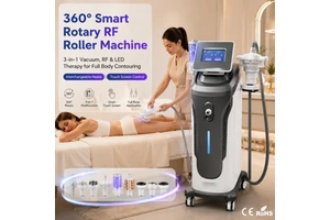 Professional 360° Smart Rotary Roller LED Blue Light Body Contouring Machine