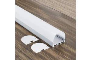 4542H Hot Selling High Quality Multi-sided Luminous Lighting Wide Surface Mounted Ceiling Mounted Aluminum Profile Linear Light