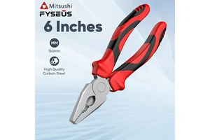 Heavy Duty Universal Pliers Set Diagonal and Needle Nose Combo Rust Resistant Finish Electrician Hardware Kit