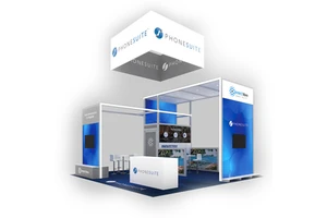 Advertising Lighting Box Trade Exhibition Booth Modular Aluminum Frame Customizable Tension Fabric Backdrop Stand Trade Show