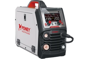 Hot MIG 200AM LED Screen Inverter IGBT Single Pulse MIG/TIG/MMA Welder Aluminum Multifunction Welding MCU Mig Welding Equipment
