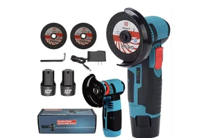 12V Cordless Mini Angle with Brushed Motor Switch Grinding Disc DIY Power Tool for Polishing Local US Warehouse