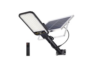 New Motion Sensor Street Light Solar Powered Pathway Street Lighting Light Pole Remote Control Solar Street Outdoor Waterproof