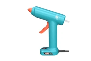 Electric Digital Display Hot Melt Glue Gun with Fixed Base-DIY Plastic Glue Gun Precision Temp Control