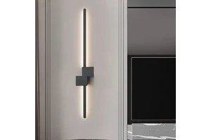 2025Normcore LED Wall Lamp Aluminum Body Strip Line Modern Design Ra80 Dimmable 50000 Hours for Bedroom Bedside Staircase Living