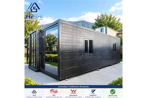 Australia Standards 20Ft 40Ft Prefabricated Container Expandable House 1 2 3 4 5 Bedroom Folding For Sale Tiny Home Villa