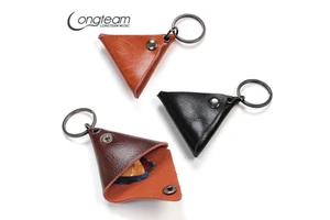 Leather Guitar Pick Bag Electric and Acoustic Guitar Pick Holder Ukulele Accessories