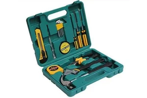 Professional Hand Tool Kit for Plastic Repair Includes Combination with Hard Case Storage