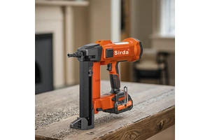 Industrial Grade Steel Jam-Resistant Battery Powered Cordless Lithium-Ion Brushless Motor DIY Nail Gun for Construction