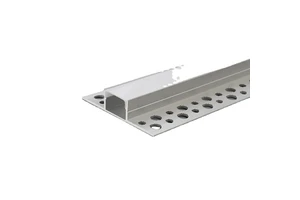 Customized LED Double-Sided Embedded Linear Light Aluminum Groove for Living Room Ceiling Without Main Light Design