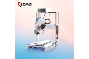 Rangjin High Precision Automatic Glue Dispenser Electronic Components Epoxy Resin Silicone Desktop Mini Dispensing Machine High