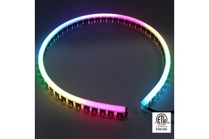 Holiday Party Events Rental Stage Horizontal Bend Flexible RGB RGBW Color Mix DMX512 LED Neon Tube