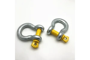 Hot Dip Galvanized Drop Forged 1'' G209 6 Times Bow Shackle...