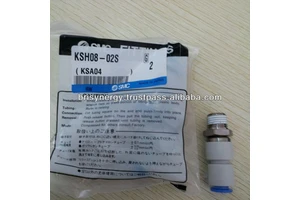 SMC FITTING KSH08-02S KS Series Fittings Male Connector Rotary One-touch