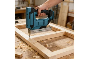 Portable Rechargeable Lithium Battery Nail Gun Industrial DIY Woodworking Electric Nail Gun