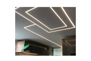 5years Warranty Aluminum Profile Recessed Linear Luminaire Light With Black/white/silver Housing Colors