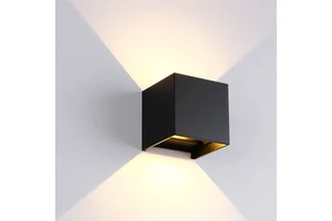 Modern Home Lighting Decoration Sconce Aluminum Lamp 7W 12W 85-265V COB Cube LED Indoor Lighting Wall Lamp