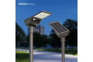 SRESKY China Factory Solar Sensor Lights Outdoor Waterproof Powerful Solar Street Light Lamp Jalan Tenaga Surya
