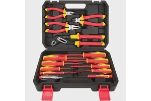 14PC Insulated Screwdriver & Pliers Set VDE Insulated Set 1000V Insulated Electrician Tool Set with Magnetic Phillips