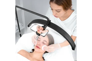 Fosoto Half Moon Lamp Multifunctional Beauty Ring Light Lash LED Facial Salon Tattoo Video Live Stream Photography TikTok