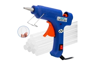 20w Hot Glue Gun Set With Glitter Stick Glue Gun 7*100mm Hot Melt Adhesive Sticks Rod for Craft Repair DIY