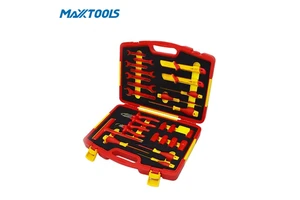 Professional 25PCS VDE 1000V Insulated Electrician Tool Set IEC60900 Certified CR-V Electrical Maintenance Hand Tools