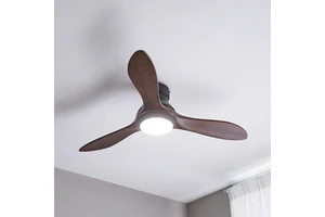 Factory OEM/OEM Solid Wood Ceiling Fan 60 Inch Energy-Saving DC Motor Led Ceiling Fan with Light