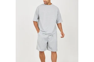 Short Sets for cardio training Men Casual Clothes Summer Man 2 Piece Set Sports Suits for Men Shirts and Shorts Male Sets Gym