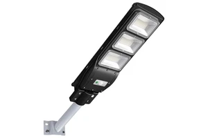 High Efficiency 90W IP65 Solar LED Street Light Outdoor Waterproof All-in-One ABS Body DC Power Supply 6500K Energy Star CRI70