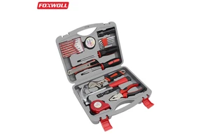 Hand Tool Kits 22pcs Set Wrench Plier Hammer Hand Tool Set