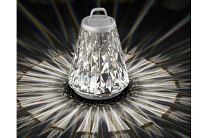 New Design Glass LED Desk Lamp with Handle Touch Dimmer and CCT Rechargeable LED Table Lamp LED Night Light for Home Hotel