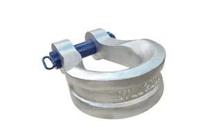 OEM Galvanized Alloy Steel 800T/1100T High Load Capacity Lifting Bow Shackles For Mining, Shipping & Heavy Lifting