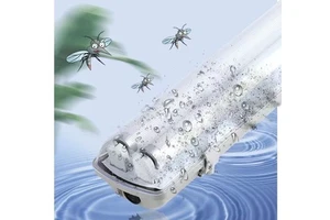 T8 Double Fluorescent Led Tube Triproof Light Fixture With Reflector Linear Lighting Housing Tri-proof Light Fixture Lamp