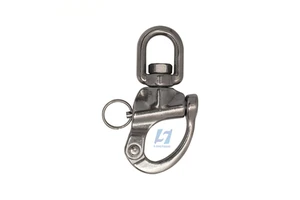 Stainless Steel 304/316 Swivel Snap Hook Shackle with Eye End for Connecting Customizable Packing