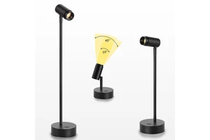 Modern Exhibition Lighting Equipment with Adjustable Lever Brackets Exhibition Hall Spotlights Neon Lights Dimmable