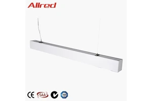 40W 50W 60W New Modern Simple Office Chandelier Led Pendant Linear Light