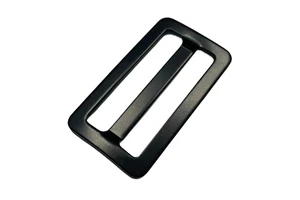 Kin Weirr Factory Wholesale Bag Accessories 48mm Black Metal Flat Tri-glide Buckle