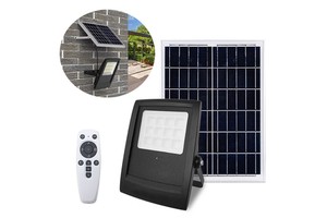 Outdoor Solar Flood Lamp LED Light with Aluminum Body IP68 Rated with Lithium Battery Floor Solar Spot Lights