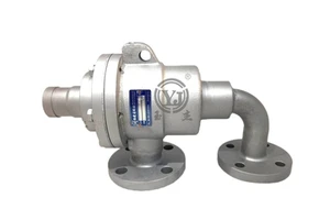 High-Temperature Stainless Steel Rotary Joint Union Carbon Seal Plated Surface for Steam Full Flange Connection High Pressure