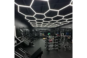 LED Hexagonal Garage Light 6500K for Car Showroom Beauty Work Ceiling Working Purpose Honeycomb Lights