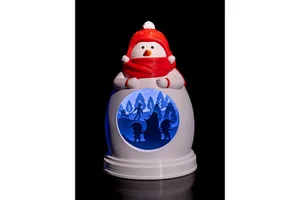 Friendly Snowman Decorative Lighting Product STL #1132